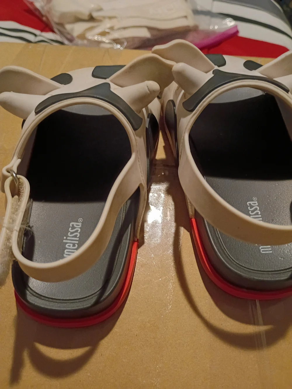 Mini Melissa Beach Slide Giraffe sandals. Size 9. USA. OBO